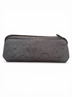 NWT SKIMS Neoprene Logo Pouch – Black
